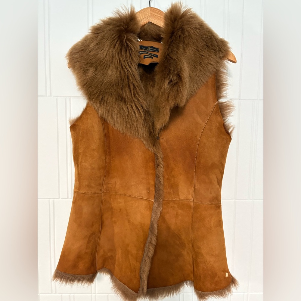 Fairfax & Favor Elizabeth Gilet - sheepskin vest